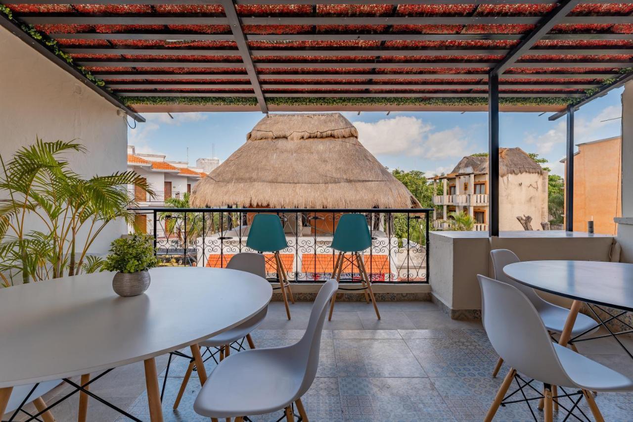 Hotel Brisas 5A Av, Плая дел Кармен Екстериор снимка