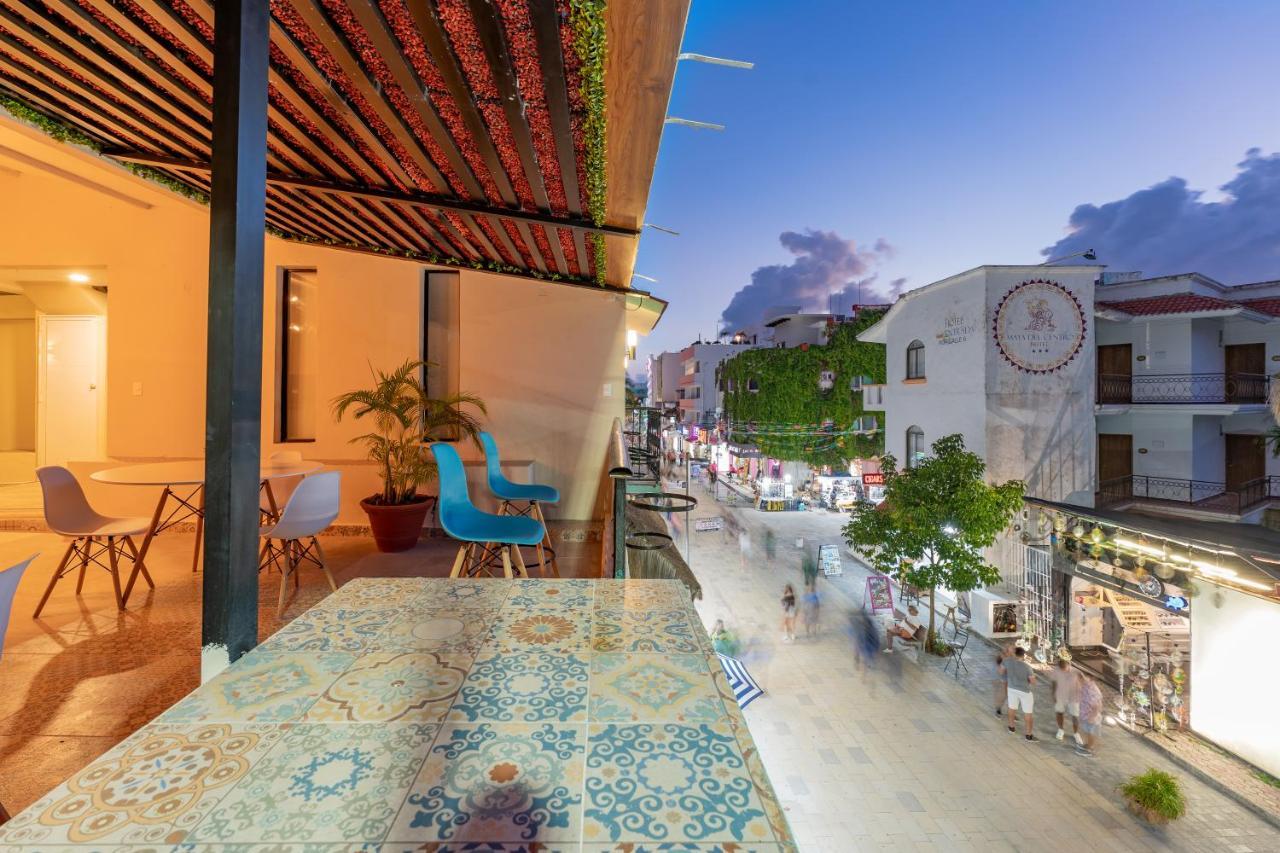 Hotel Brisas 5A Av, Плая дел Кармен Екстериор снимка